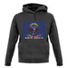 North Dakota  Barcode Style Flag unisex hoodie
