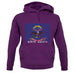 North Dakota  Barcode Style Flag unisex hoodie