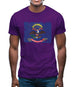 North Dakota Grunge Style Flag Mens T-Shirt