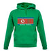 North Korea  Barcode Style Flag unisex hoodie