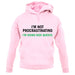 Not Procrastinatin, Doing Side Quests Unisex Hoodie