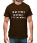 Not Trying To Be Difficult Mens T-Shirt