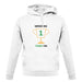 Number 1 Tennis Fan unisex hoodie