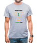 Number 1 Tennis Fan Mens T-Shirt