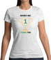 Number 1 Tennis Fan Womens T-Shirt