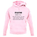 Nurse Definition unisex hoodie