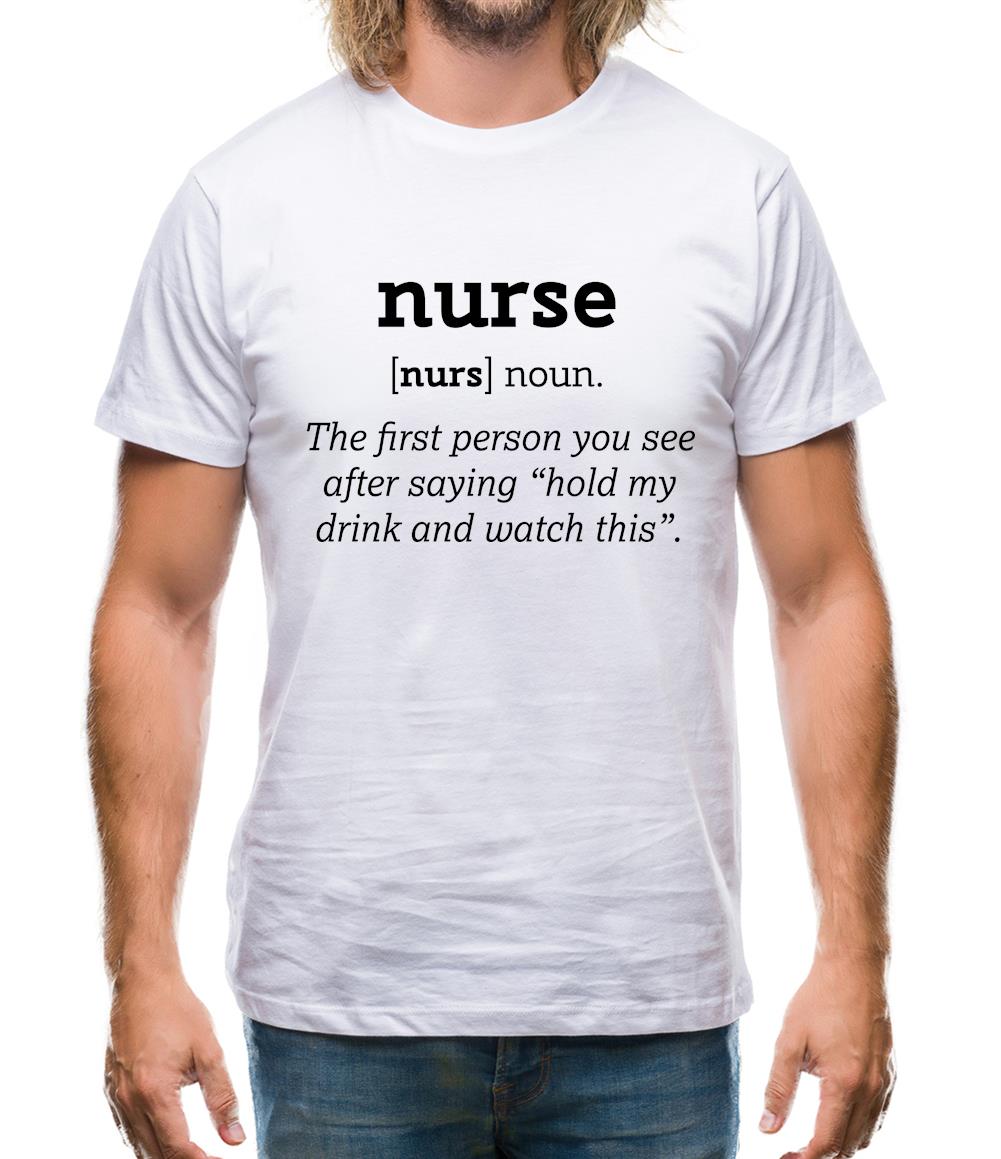 Nurse Definition Mens T-Shirt