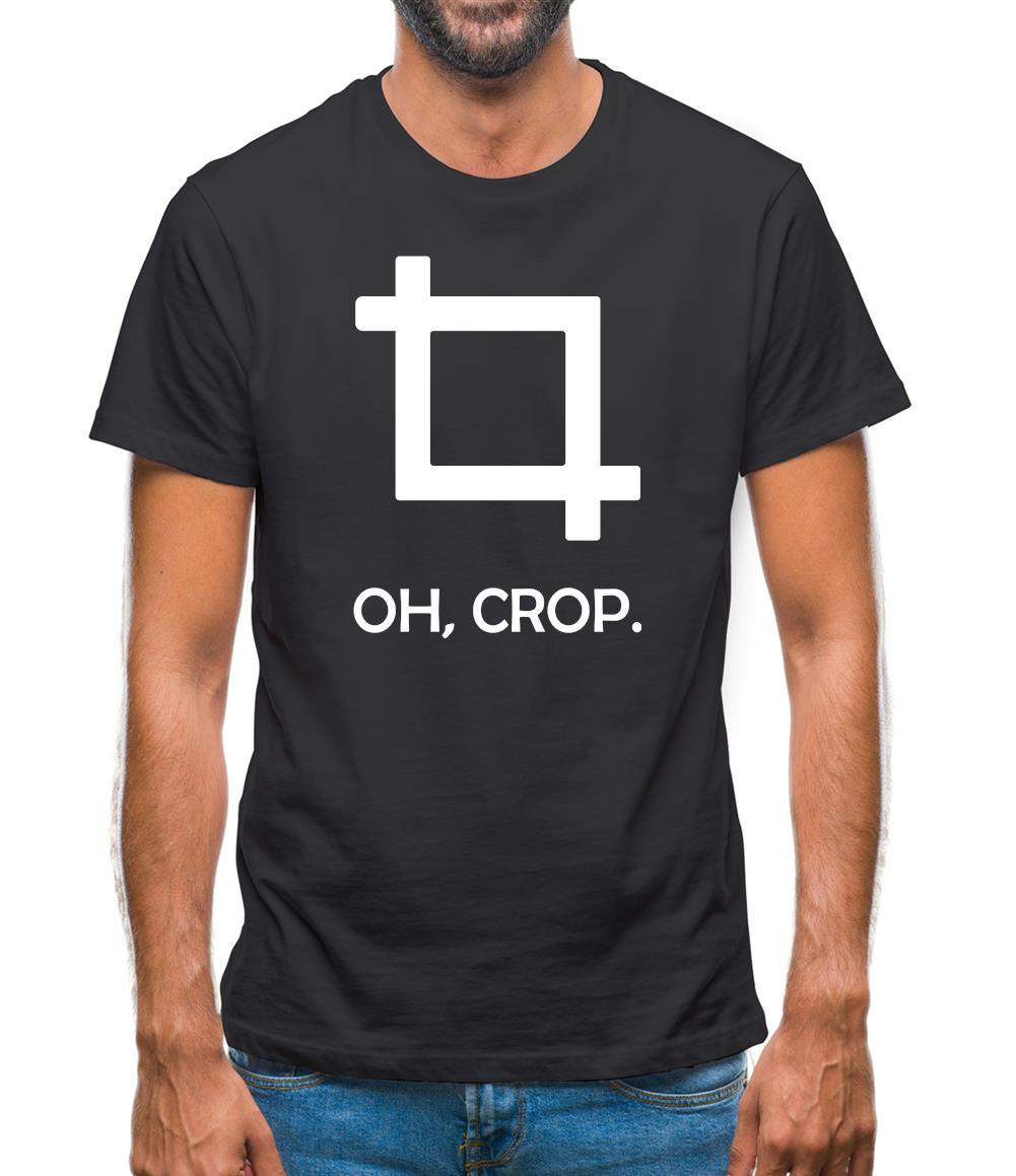 Oh, Crop Mens T-Shirt