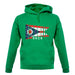 Ohio Barcode Style Flag unisex hoodie