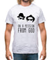 On A Mission From God Mens T-Shirt