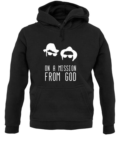 On A Mission From God unisex hoodie