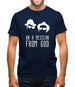 On A Mission From God Mens T-Shirt