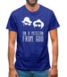 On A Mission From God Mens T-Shirt