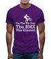 On The 8th Day The Bmx Was Created Mens T-Shirt