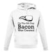 On The 8th Day Bacon Was Created unisex hoodie