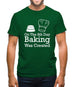 On The 8th Day Baking Was Created Mens T-Shirt