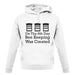 On The 8th Day Beekeeping Was Created unisex hoodie