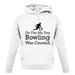 On The 8th Day Bowling Was Created unisex hoodie