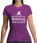 On The 8th Day Bowling Was Created Womens T-Shirt