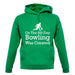 On The 8th Day Bowling Was Created unisex hoodie