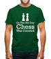 On The 8th Day Chess Was Created Mens T-Shirt