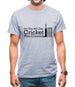 On The 8th Day Cricket Was Created Mens T-Shirt