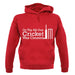 On The 8th Day Cricket Was Created unisex hoodie