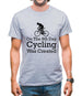 On The 8th Day Cycling Was Created Mens T-Shirt