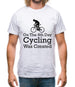 On The 8th Day Cycling Was Created Mens T-Shirt