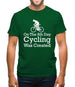 On The 8th Day Cycling Was Created Mens T-Shirt