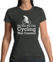 On The 8th Day Cycling Was Created Womens T-Shirt