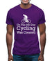 On The 8th Day Cycling Was Created Mens T-Shirt