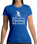 On The 8th Day Cycling Was Created Womens T-Shirt