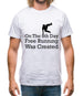On The 8th Day Free Running Was Created Mens T-Shirt
