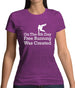 On The 8th Day Free Running Was Created Womens T-Shirt
