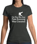 On The 8th Day Free Running Was Created Womens T-Shirt