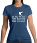 On The 8th Day Free Running Was Created Womens T-Shirt