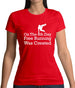 On The 8th Day Free Running Was Created Womens T-Shirt