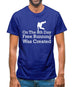 On The 8th Day Free Running Was Created Mens T-Shirt