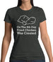 On The 8th Day Fried Chicken Was Created Womens T-Shirt