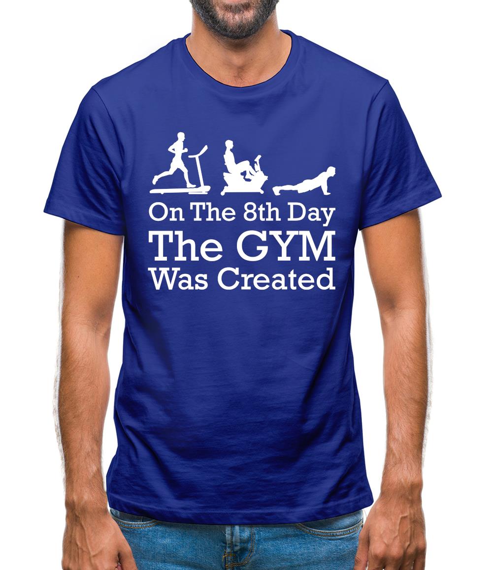 On The 8th Day Gymnastics Was Created Mens T-Shirt
