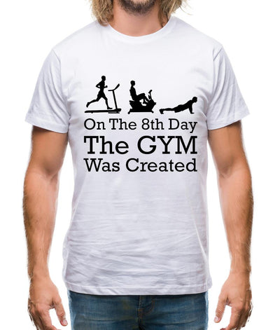 On The 8th Day Gymnastics Was Created Mens T-Shirt