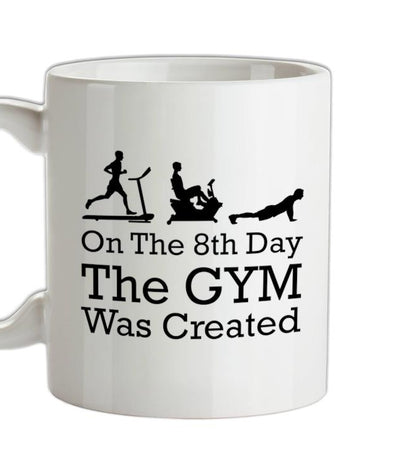 On The 8th Day Gymnastics Was Created Ceramic Mug