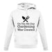 On The 8th Day Gardening Was Created unisex hoodie