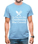 On The 8th Day Gardening Was Created Mens T-Shirt