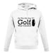 On The 8th Day Golf Was Created unisex hoodie