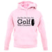 On The 8th Day Golf Was Created unisex hoodie