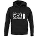 On The 8th Day Golf Was Created unisex hoodie