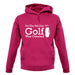 On The 8th Day Golf Was Created unisex hoodie