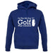 On The 8th Day Golf Was Created unisex hoodie